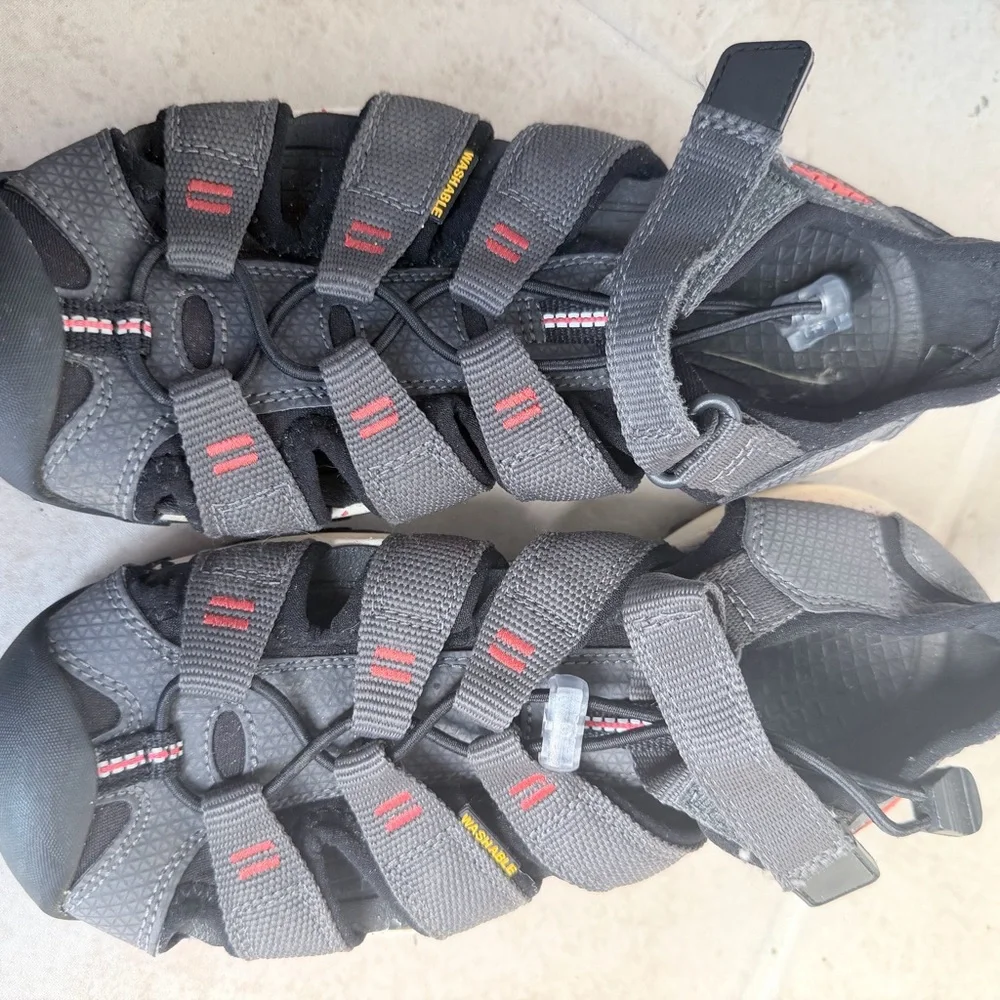 Keen comfortable secure